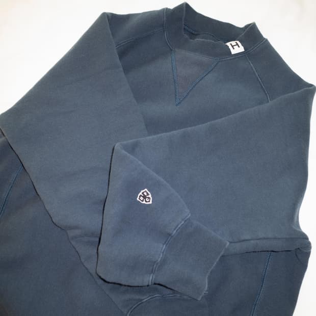 헤리티지플로스 모크넥 스웻셔츠 m