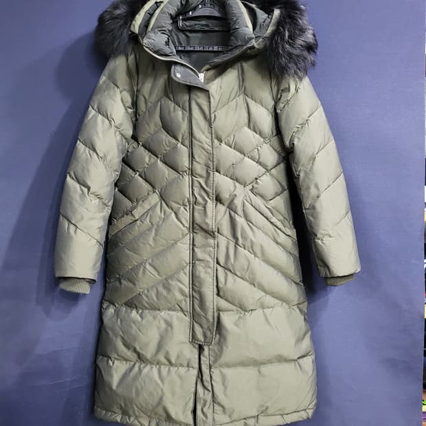 베네통 라쿤 구스다운패딩