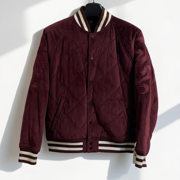 리바이스 써마모어 퀼팅 바시티 자켓