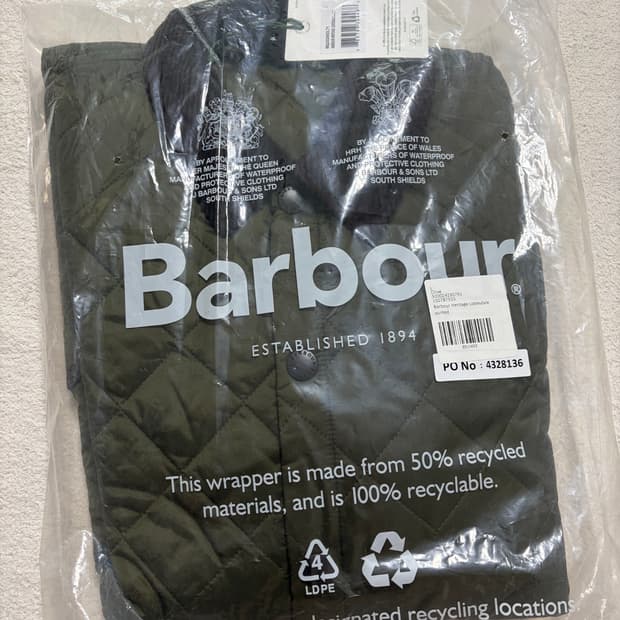 [L]바버(Barbour) 리데스데일 퀼팅 자켓 (올리브 카키) 새상품