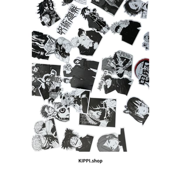 주술회전/귀멸의 칼날 랜덤 스티커