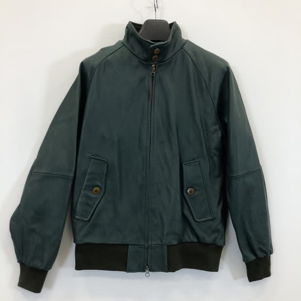 Curphey USA 리얼레더 쉽스킨(양가죽) 헤링턴자켓 95 