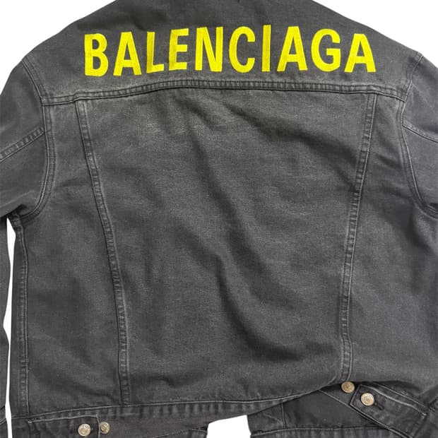 발렌시아가 흑청자켓 50