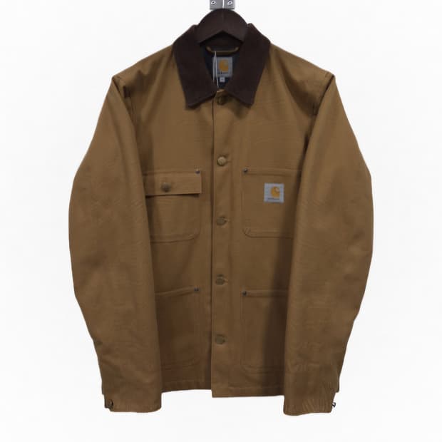 칼하트 옥스포드 코듀로이 카라 워크웨어 초어 자켓 S / 할인