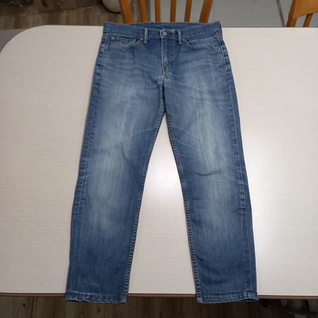 32 리바이스511 워싱 스판 슬림일자진 32-368