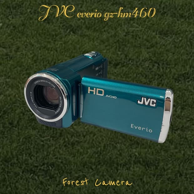 (셀카/꾸미기) JVC gz-hm460 디지털캠코더 빈티지캠코더