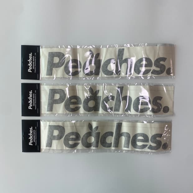 🏎️ [Peaches.] 피치스 오리지널 블랙 데칼 [M]