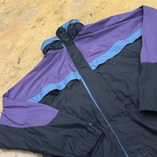 [ 정품/100 ] 나이키 ACG 90s 올드스쿨 배색 바람막이 자켓