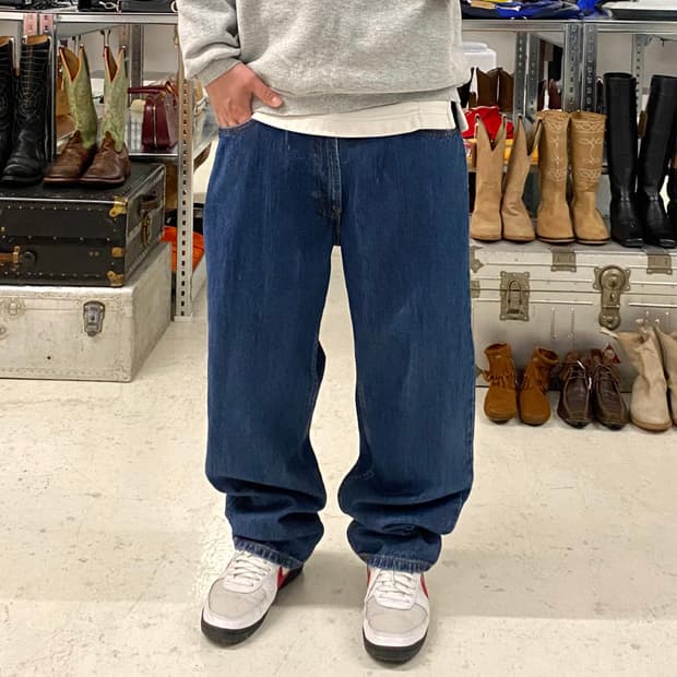 00's LEVI'S 550 denim pants 550 루즈핏 데님