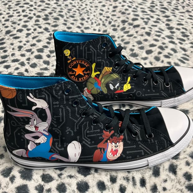 루니툰즈 스페이스 잼 x 컨버스 하이 290 