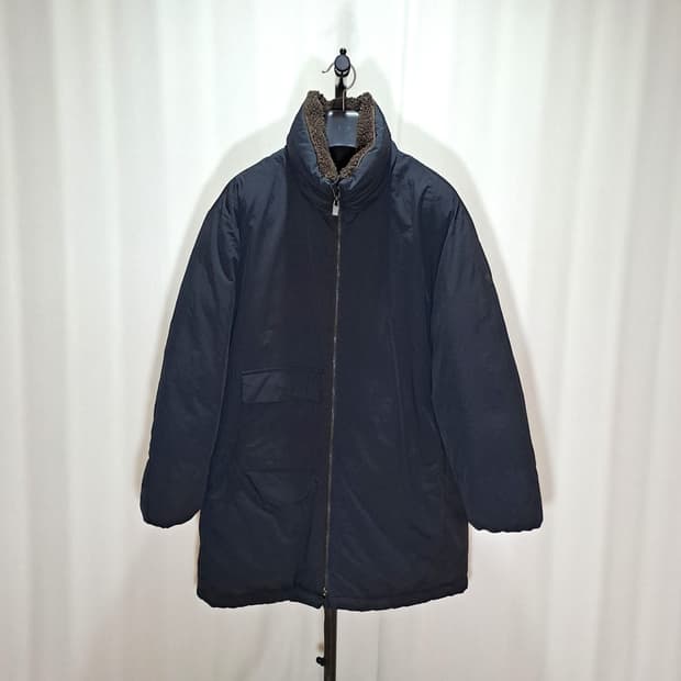 (택포) 22FW 커스텀멜로우 새드스마일 필드 다운 L B4