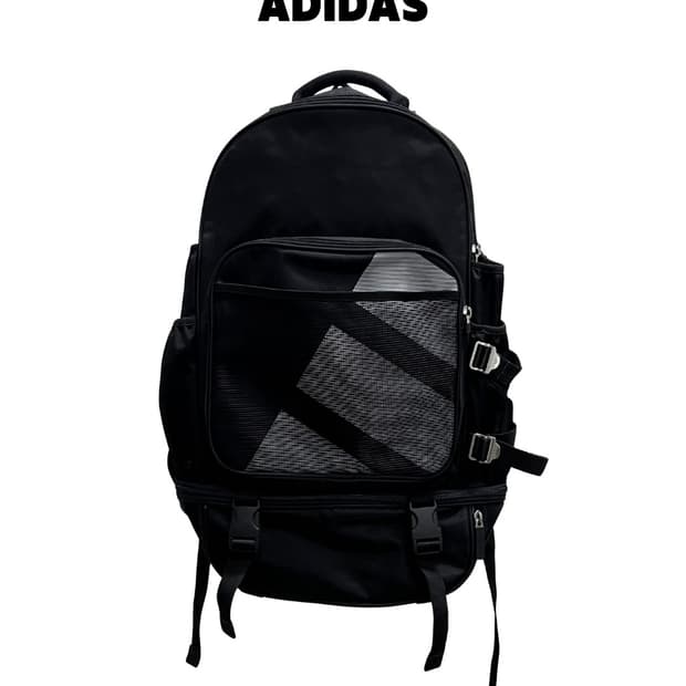 아디다스 EQT 스트리트 백팩 블랙