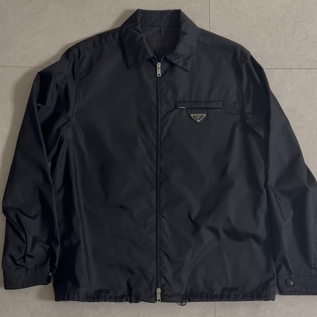 (L) Prada 프라다 리나일론 자켓