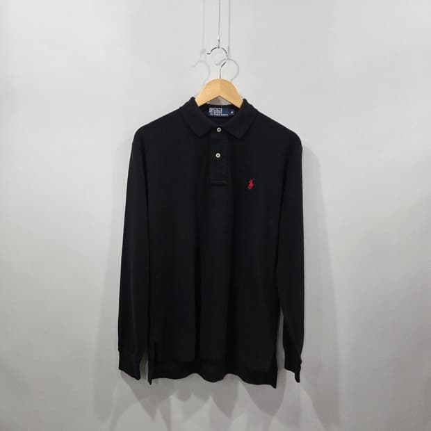 폴로랄프로렌 코튼 카라 롱슬리브 M