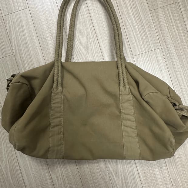 ee 보스턴백 베이지 l