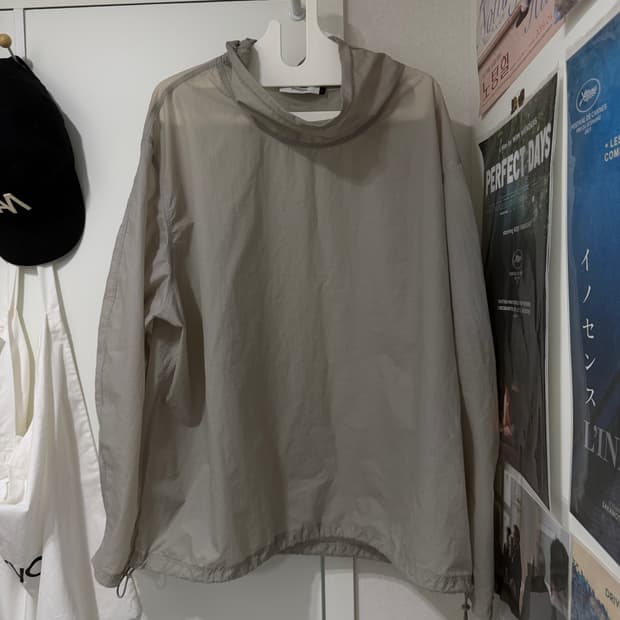 아모멘토 시어 스트링 아노락 L