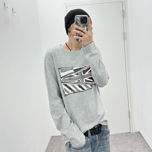 ASK flag patch long sleeve
