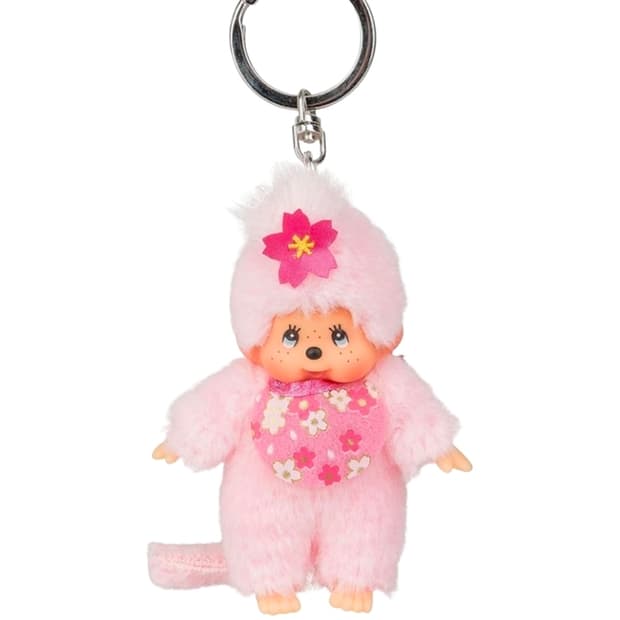 몬치치 사쿠라 클래식 키체인 체리 블라썸