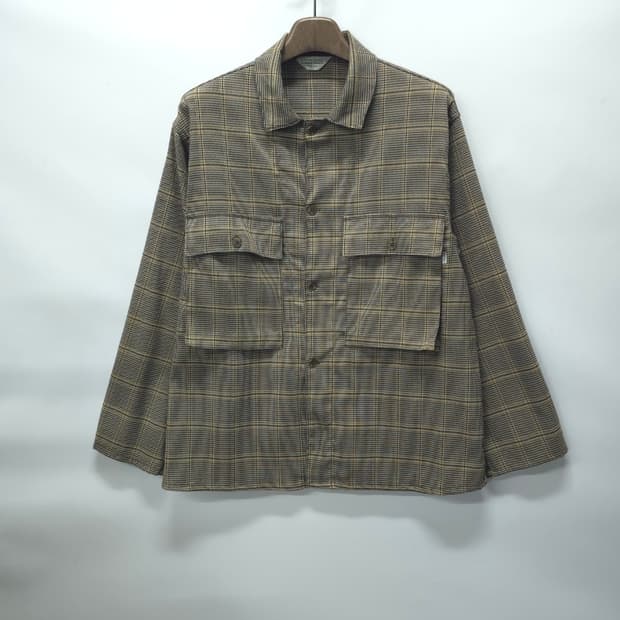 라퍼지스토어 하운드투스 체크 셔츠 자켓 (L사이즈)