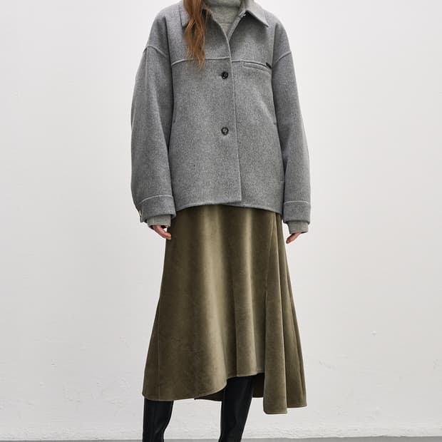 시스템 캐시미어코트