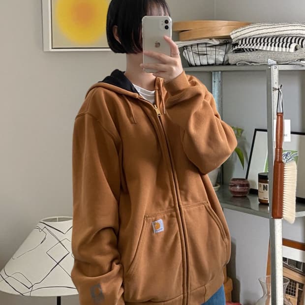 칼하트 후드 집업 (Man 2XL)