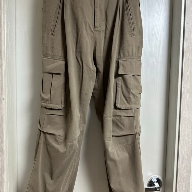 폴리테루 벨티드카고 올리브그레이 3사이즈