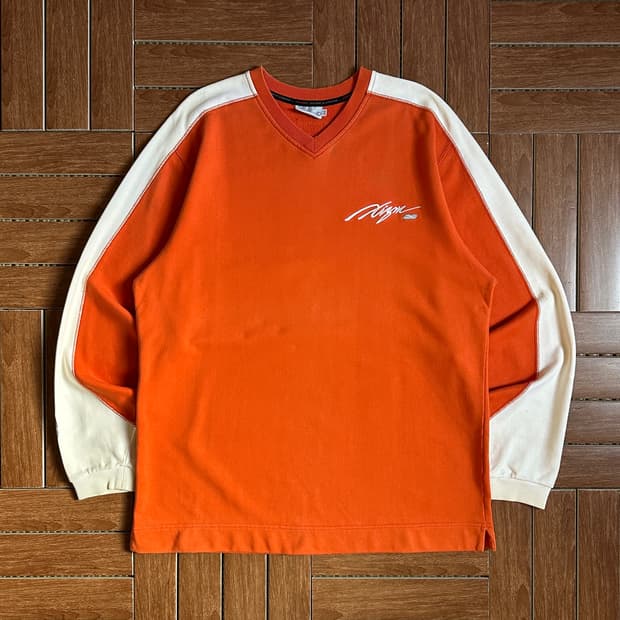 Reebok v-neck cotton sweats