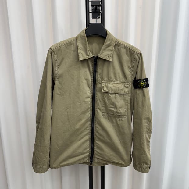 [M] 스톤아일랜드 포켓 오버셔츠 