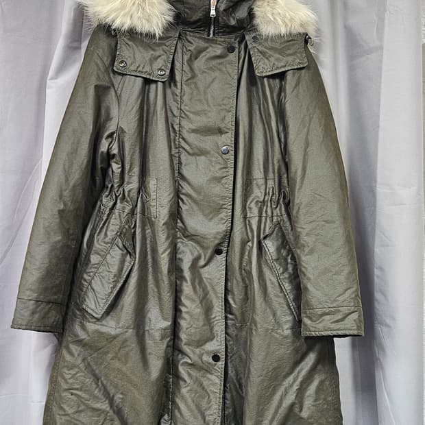 190. 타임 후드 퍼 패딩 코트 