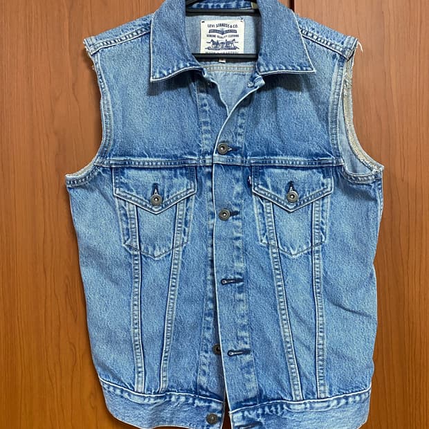 [LEVIS] 여성용 LMC 리바이스 블루탭 베스트 S사이즈
