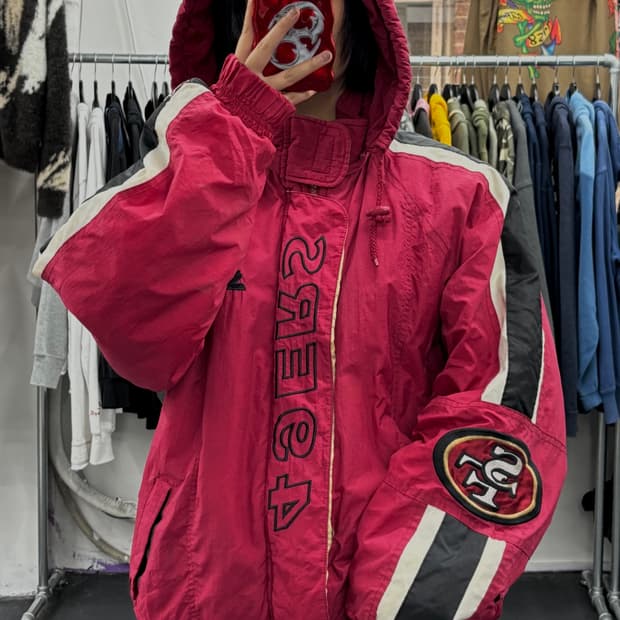 스타터 NHL 49ERS 올드스쿨 점퍼