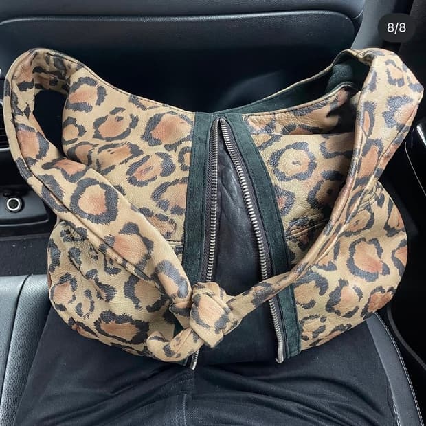 알렉산더왕 도나호보 숄더백 레오파드