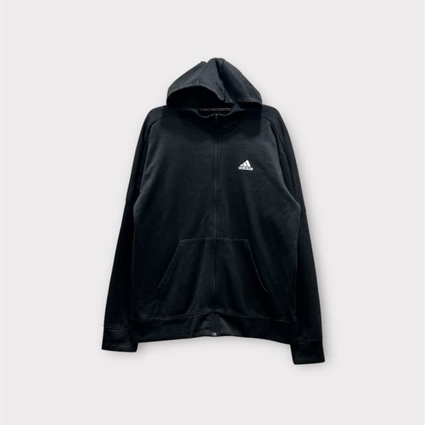 아디다스 기능성 클리마웜 후드집업 남성 XL 105 다크그레이