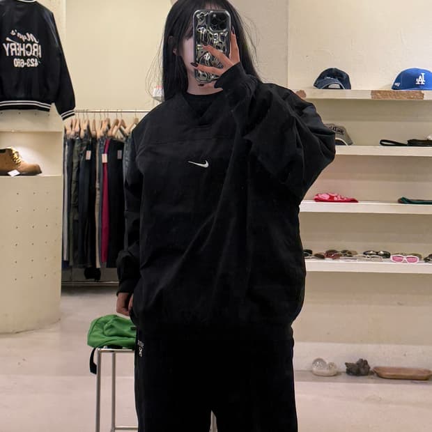 나이키 90s USA V넥 풀오버 바람막이 U1169