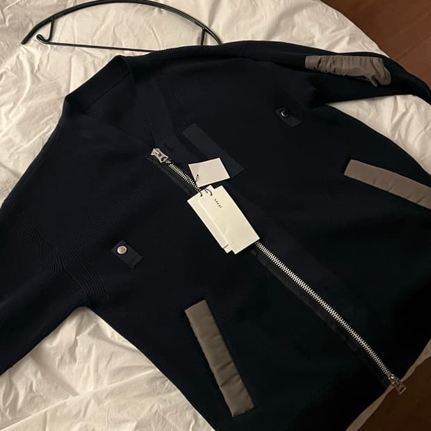 사카이 봄버 믹스 가디건