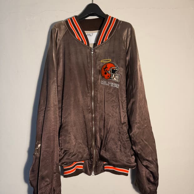 팔리 할리우드 CASSAVETTES BOMBER BROWN XL