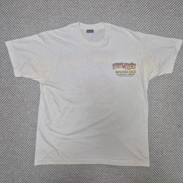 90s Screen Stars 그래픽 싱글스티치 티셔츠 (XL)