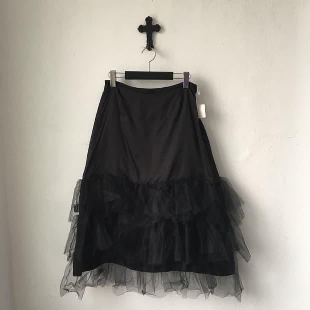 Christian aujard sha layered skirt