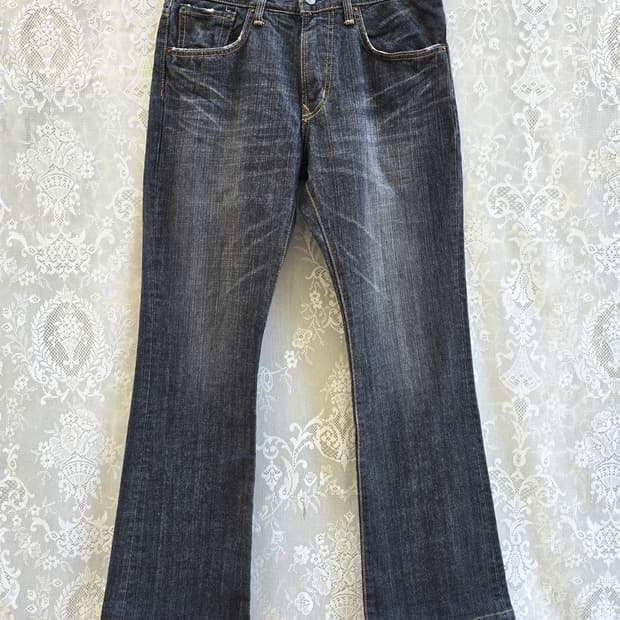 에드윈 401xv 부츠컷 흑청 (made in japan)