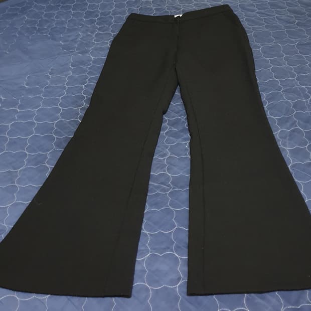 모노폴리 부츠컷 겨울 팬츠 블랙 (28)