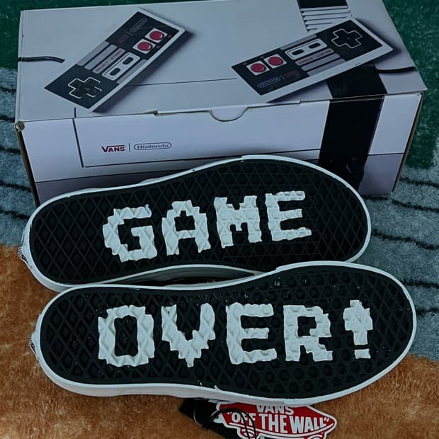 반스 x 닌텐도 마리오 슬립온