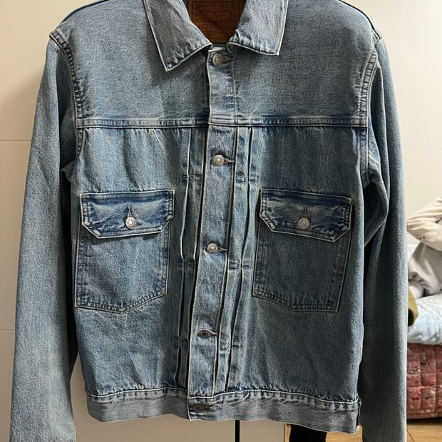 택포29) LVC 1953 타입2 할리퀸 38사이즈 2세대 셀비지 자켓