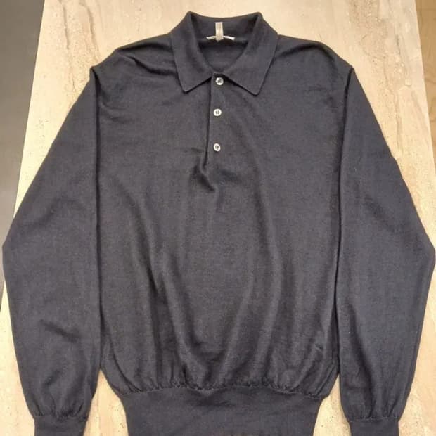 Brioni CASHMERE POLO KNIT