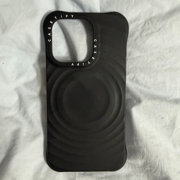 케이스티파이 아이폰14pro 리플 케이스 블랙