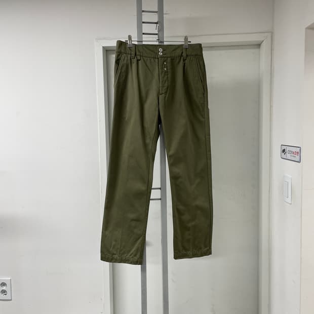 비비안웨스트우드 카키 치노 팬츠 M