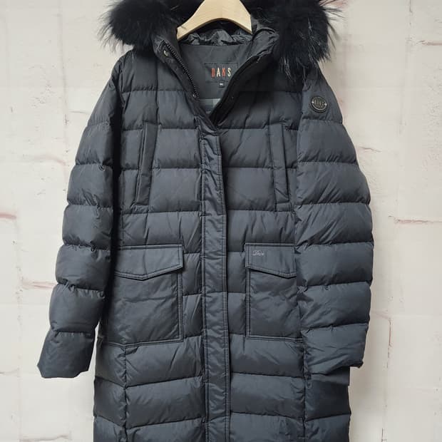 닥스 블랙 롱 패딩