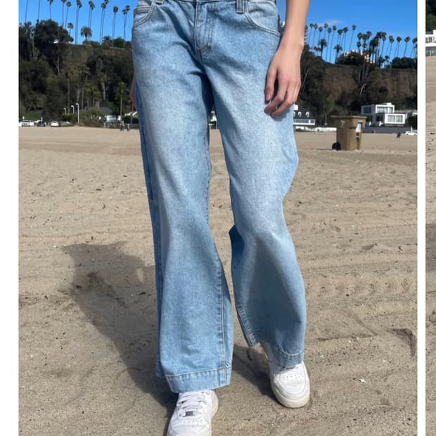 브랜디멜빌 gracie 연청 와이드팬츠