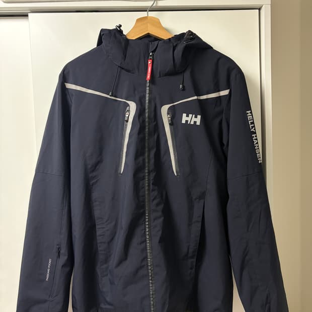 헬리한센 헬리테크 리플렉티브 마운틴 바람막이 자켓