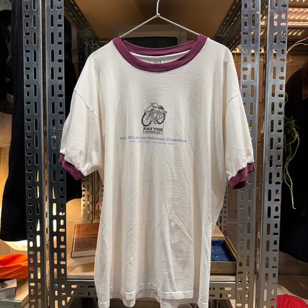[XL] 자전거 좋아하시나요? 맥주도? 90s 앤빌 티셔츠