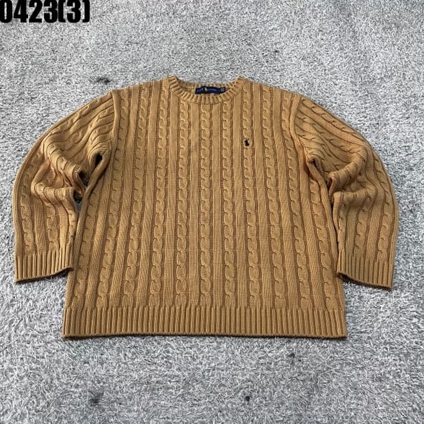 랄프로렌 케이블니트